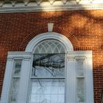 Another very pretty window, the arch, the shutters, & time.