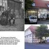 The Storehouse in Schoeannaich 
where the people would bring 1/10 of all their crops to save for hard times. This building sat beside (facing) the Lutz House originally (now the commercial bakery) & has been extensively renovated. Photo inclusive of Uncle Frederick Lutz & his wife